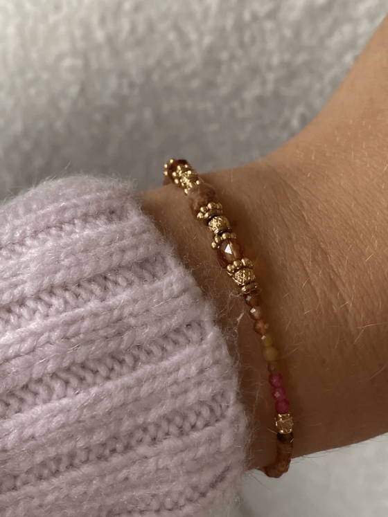 Autumn coloured bracelet