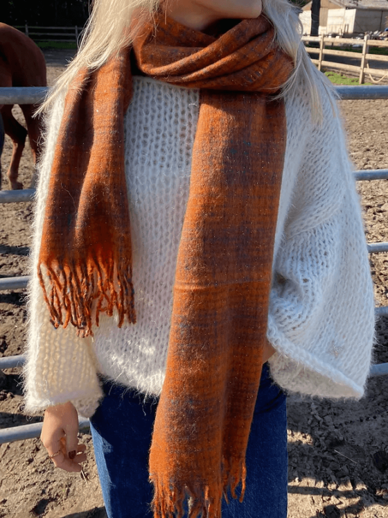 Pumpkin spiced - scarf